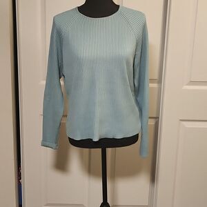 Light blue/ teal long sleeve sweater